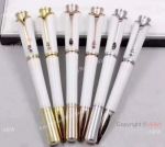 Retail Mont Blanc Pens Copy Montblanc Princess Monaco White Pen